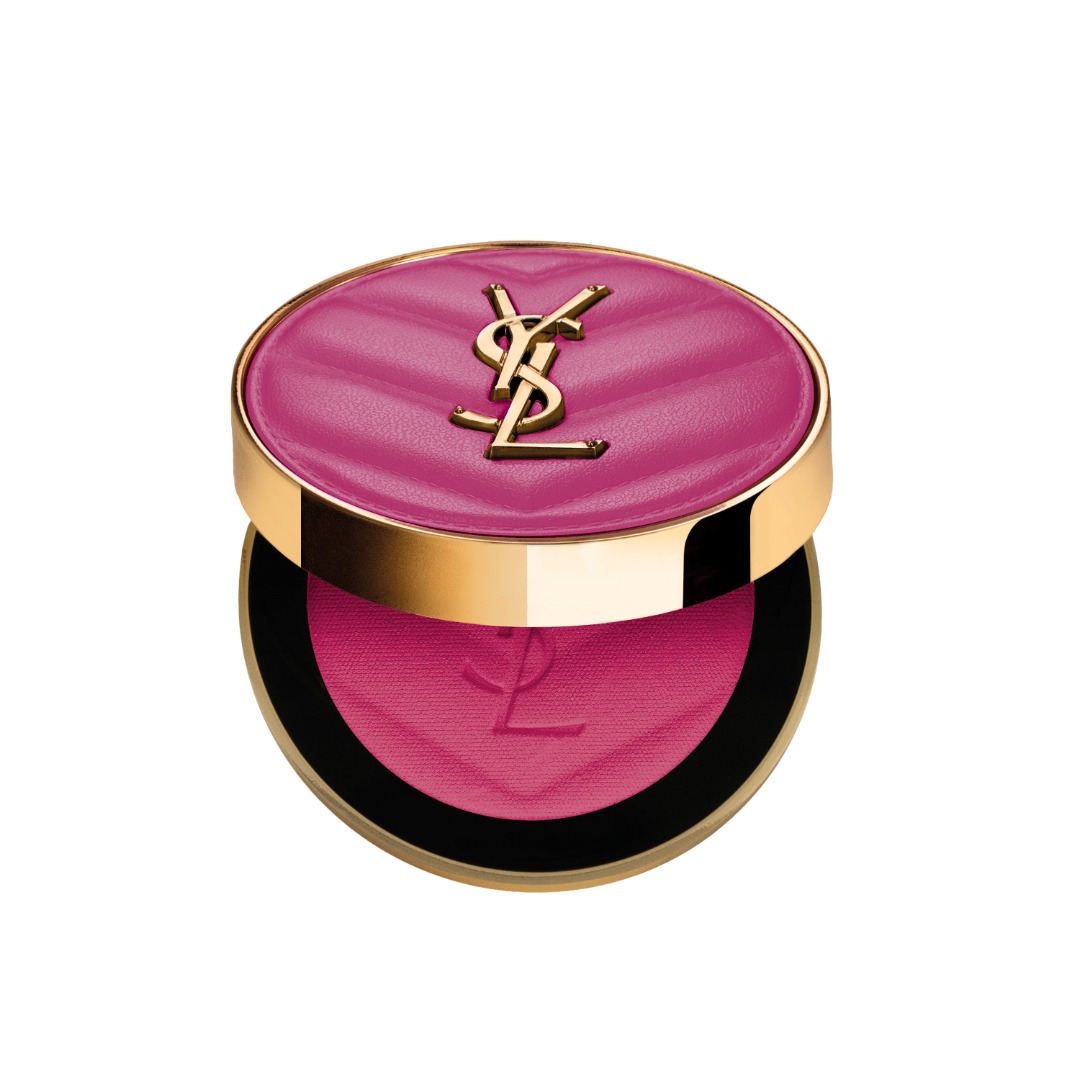 YSL Beauty Make Me Blush Powder - Makeup - Blush Bronzer Shade 3 - Mischievous Magenta - Pop of Bright Pink 46$